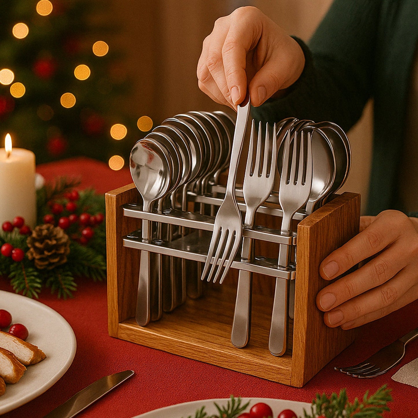 Elegant Stainless Steel Cutlery Set