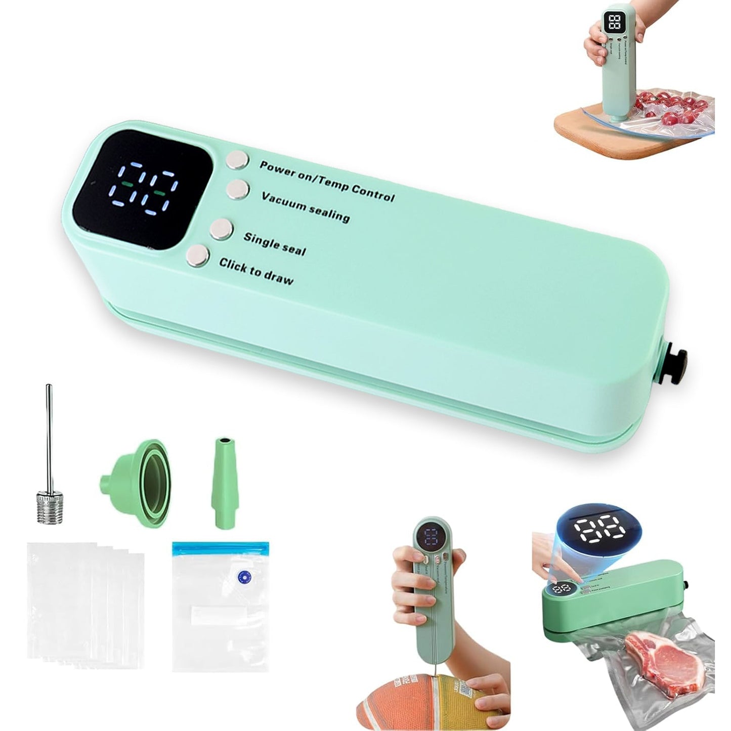 Rechargeable Food Vacuum Sealer