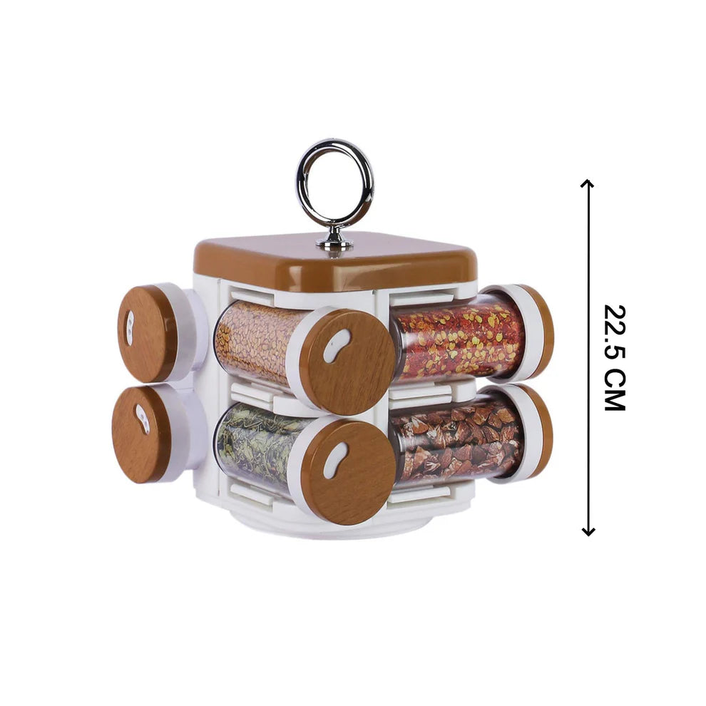 Best 8-jar revolving spice rack - organizers | 2025 | fast shipping
