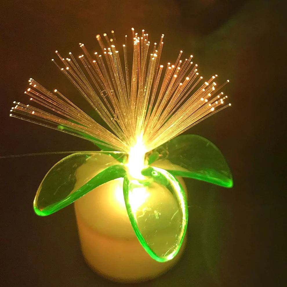 Fiber optic led centerpieces