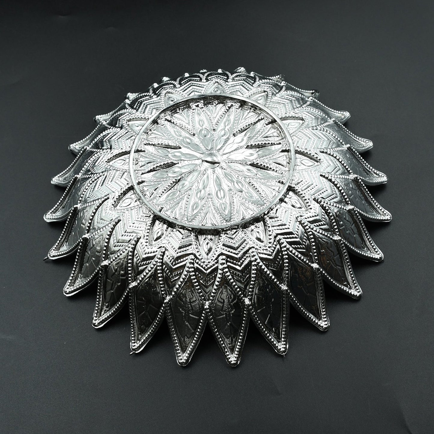 Traditional Silver Serving Tray