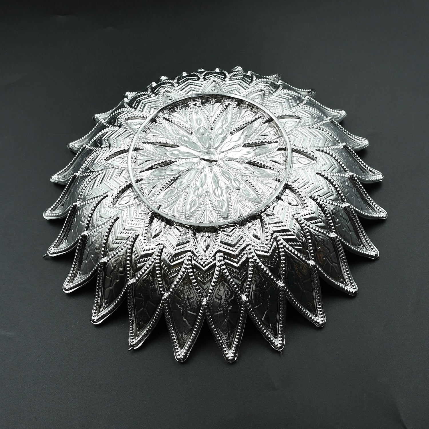 Traditional Silver Serving Tray