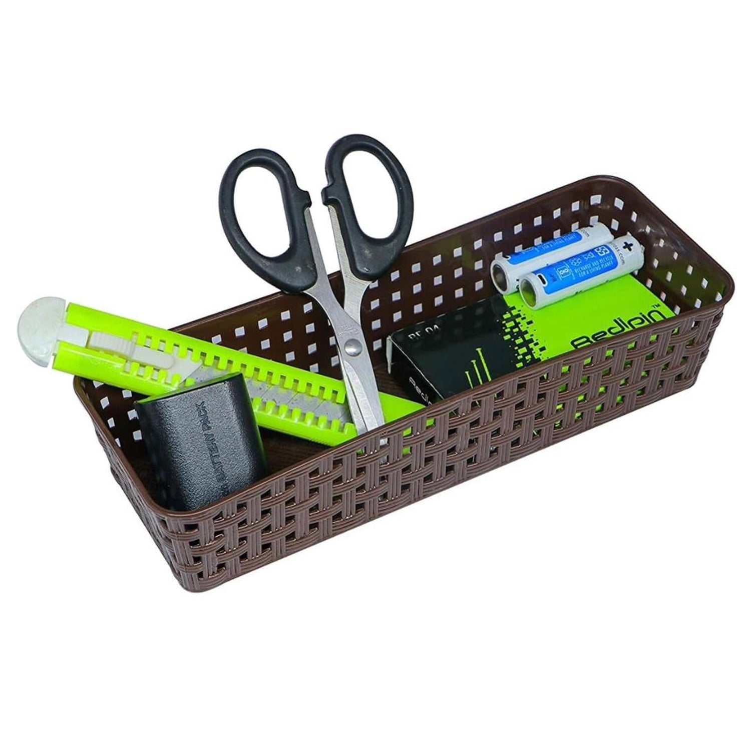 Plastic Multipurpose Desk Organizer (6 Pcs Set)