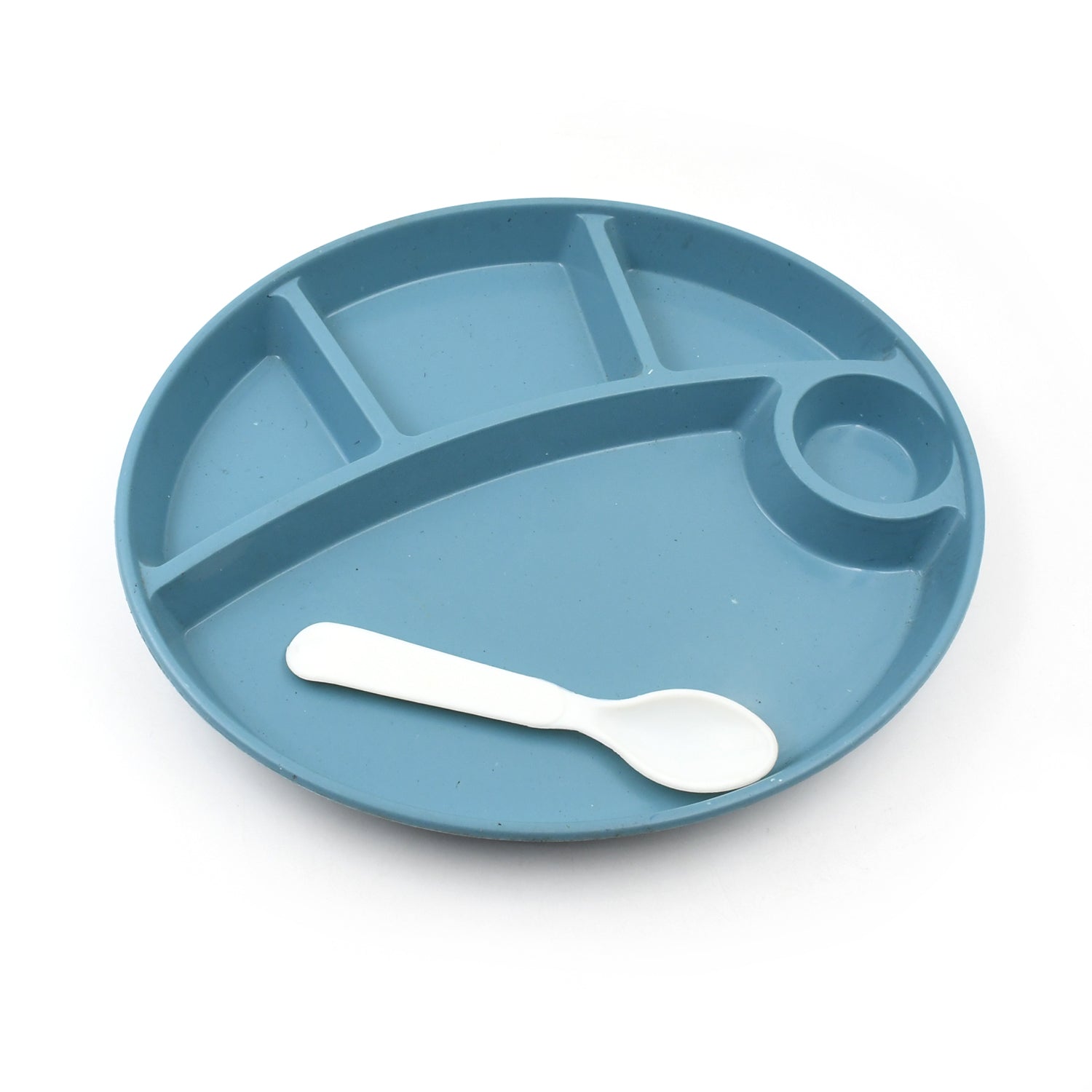 5 Compartment Plastic Plate – 1 Pc