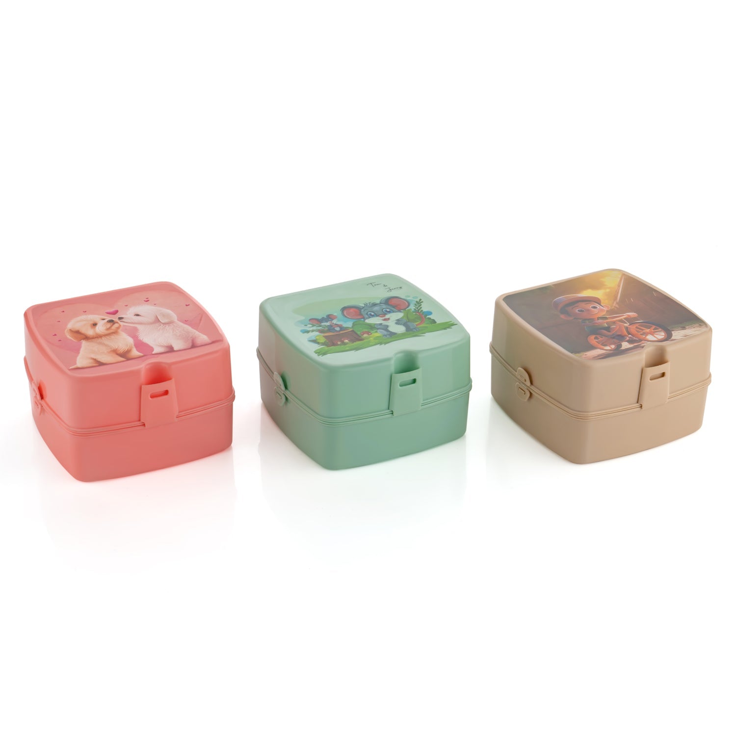 Double-layer Square Lunch Box