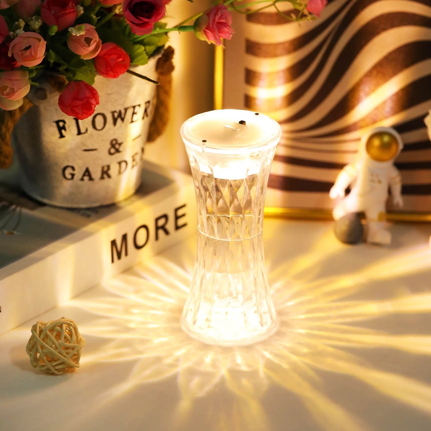 Crystal Lamp Soft Light (12pc Moq)