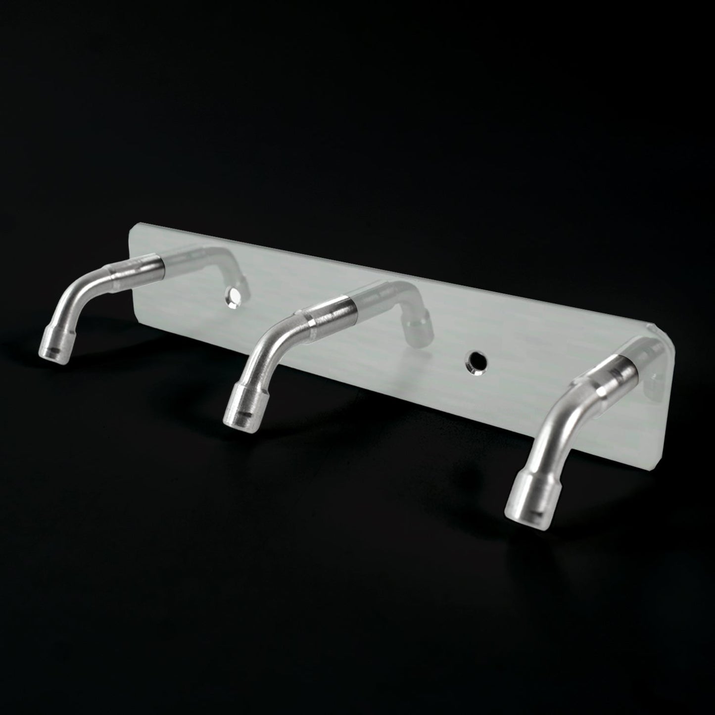 Stainless Steel 3-Hook Wall Rack