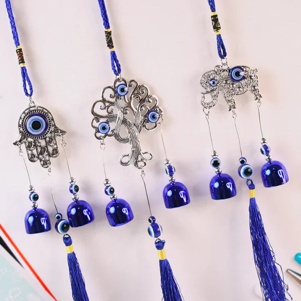 Evil eye wind chime