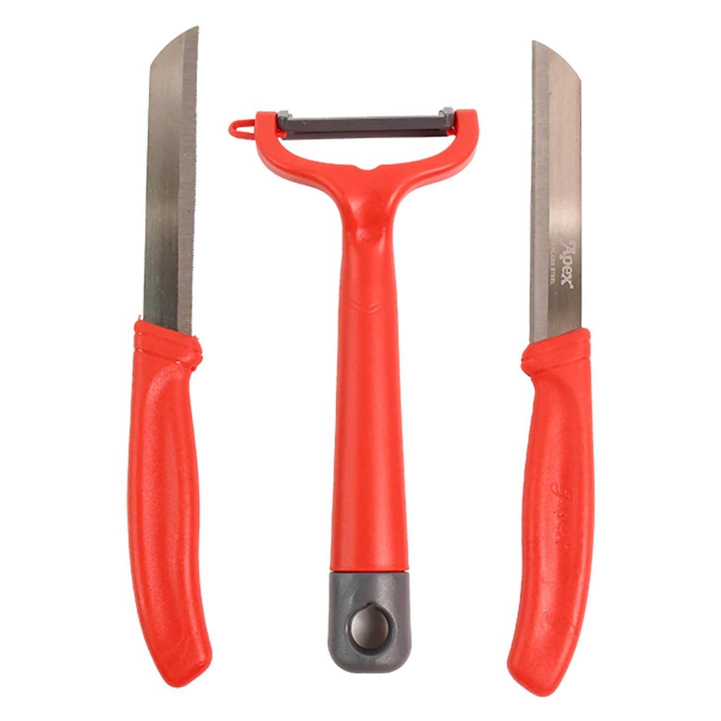 3-piece Kitchen Knife And Peeler Set