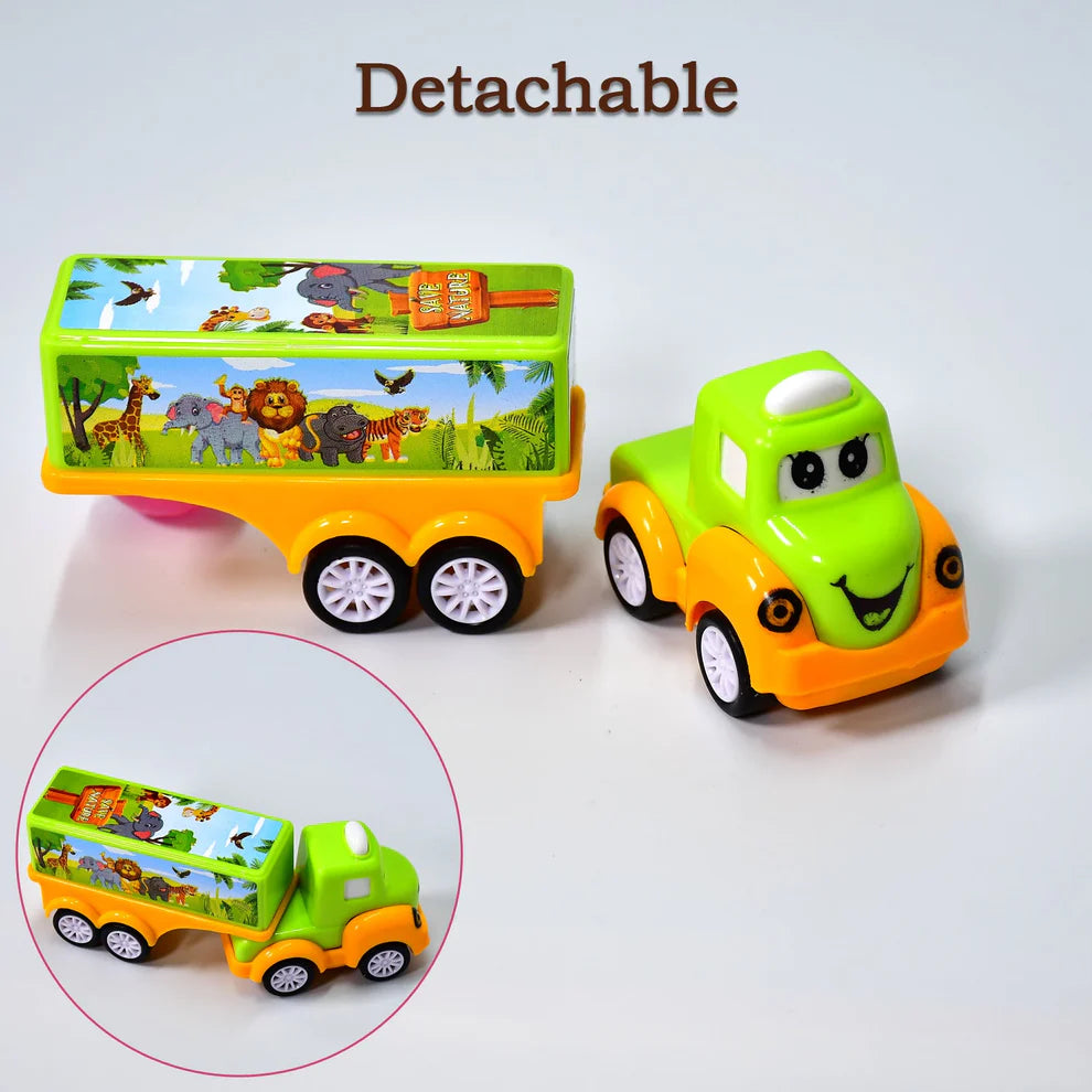 Small green & yellow toy truck