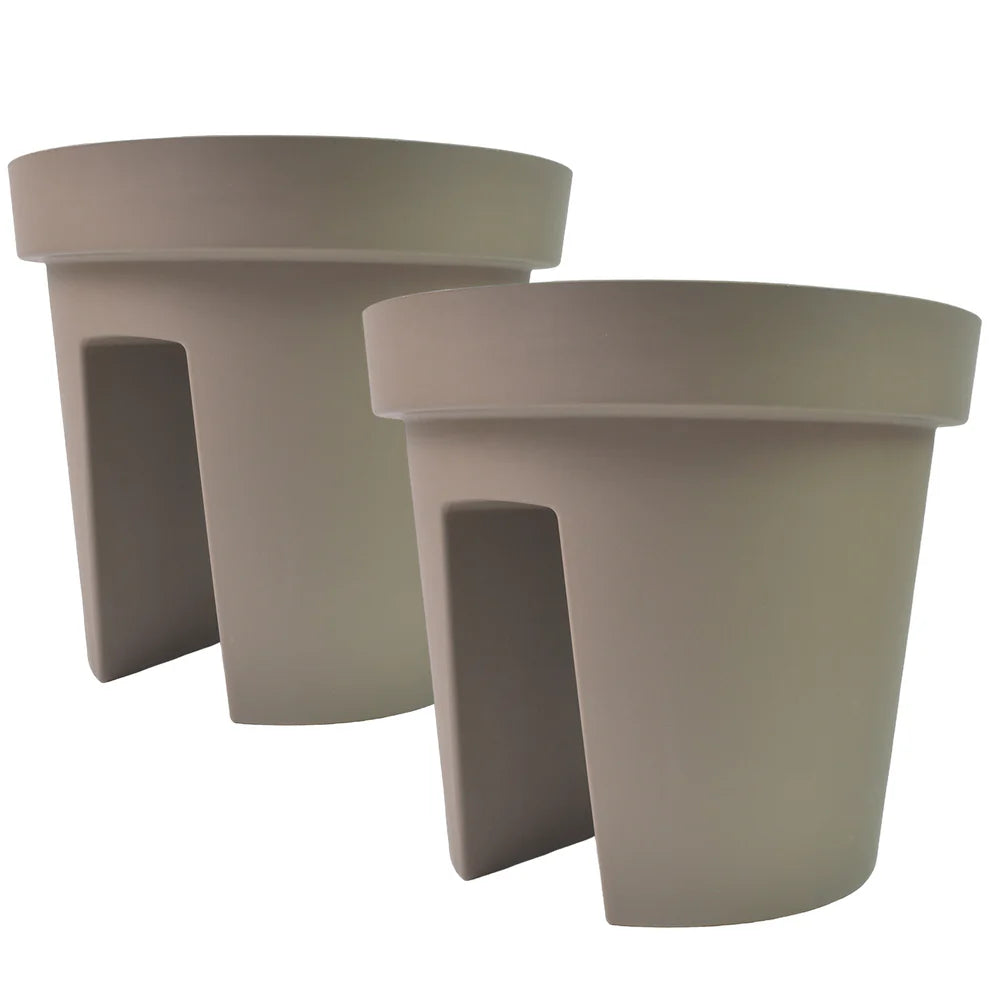 Riding pot decorative planter (2 pc)