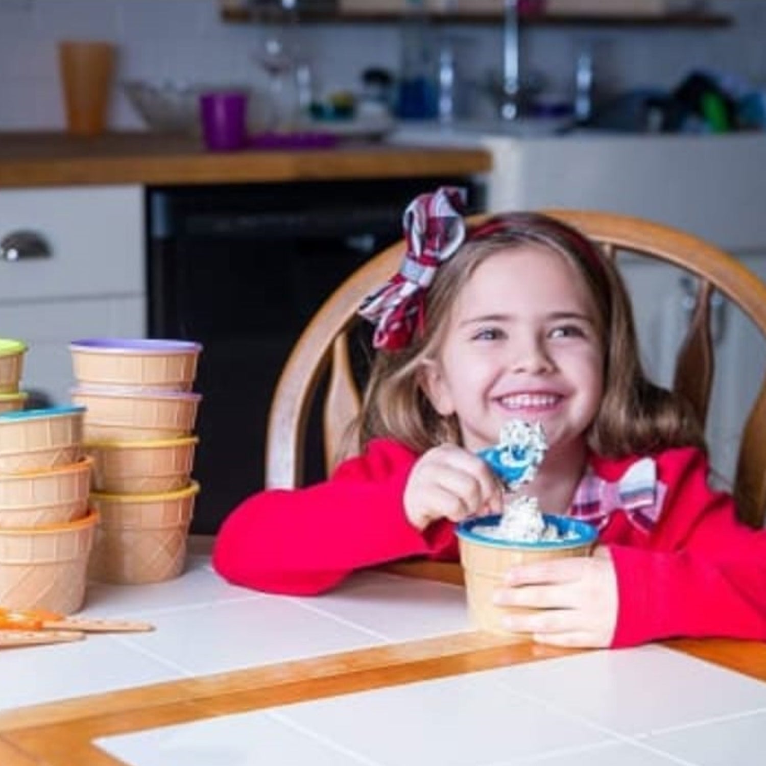 Ice Cream Bowl & Spoon Set