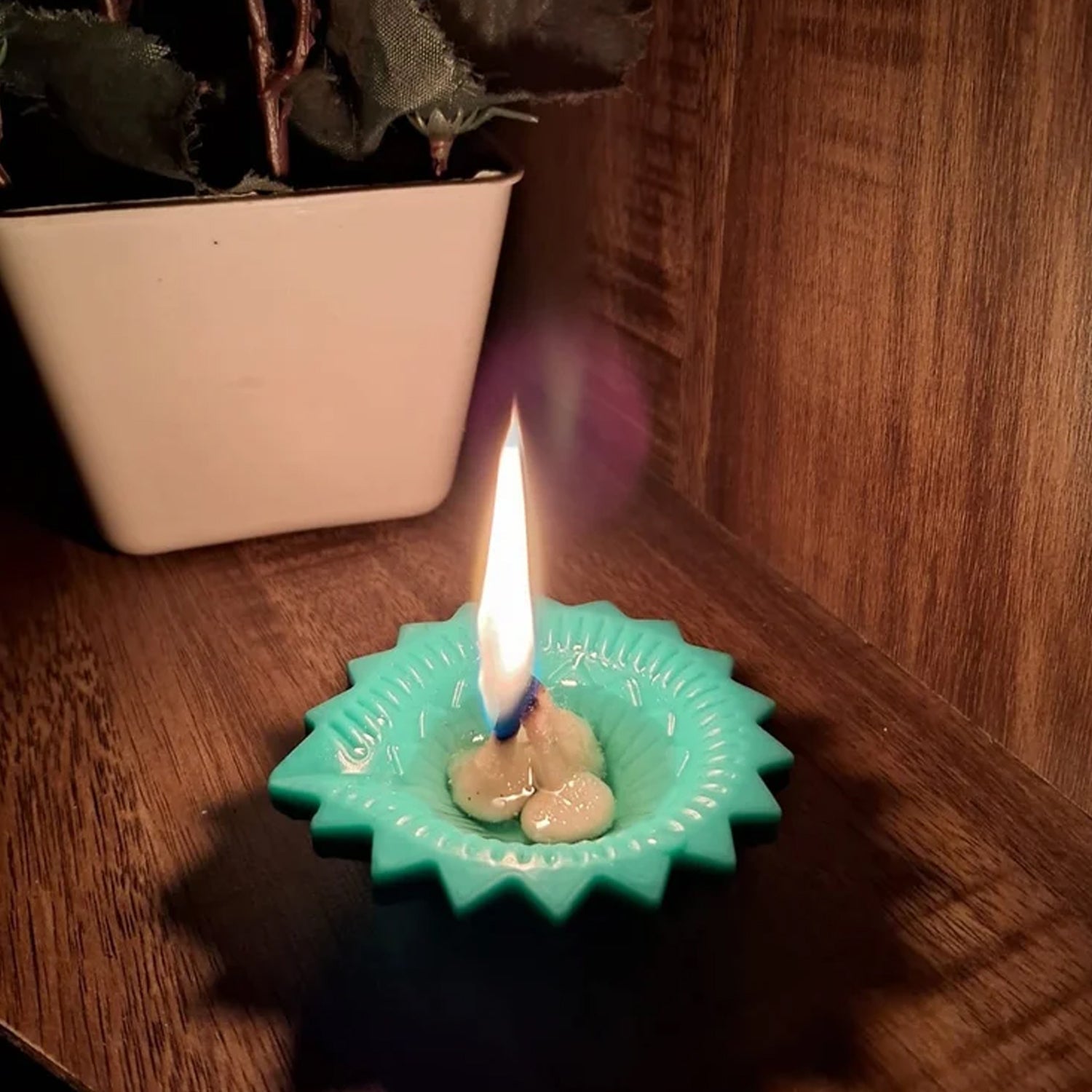 Colorful Silicone Diya Set