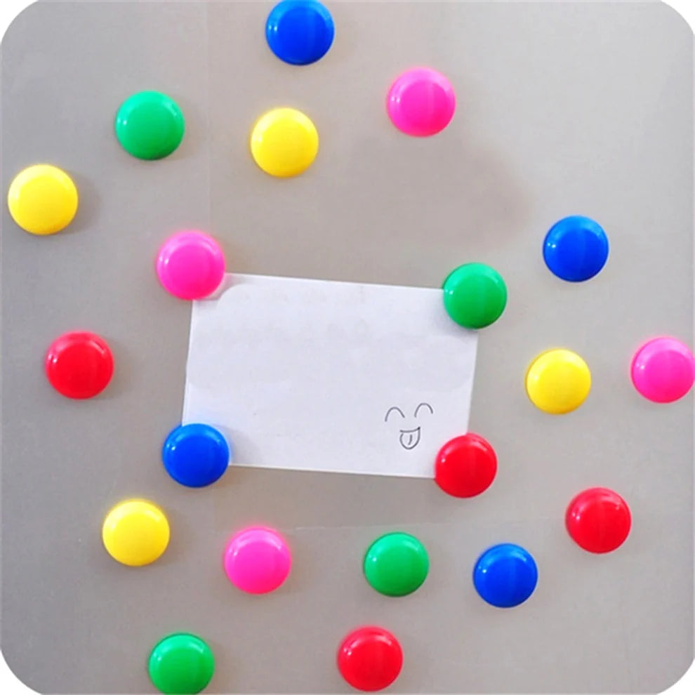 Color magnetic buttons – 200 pcs