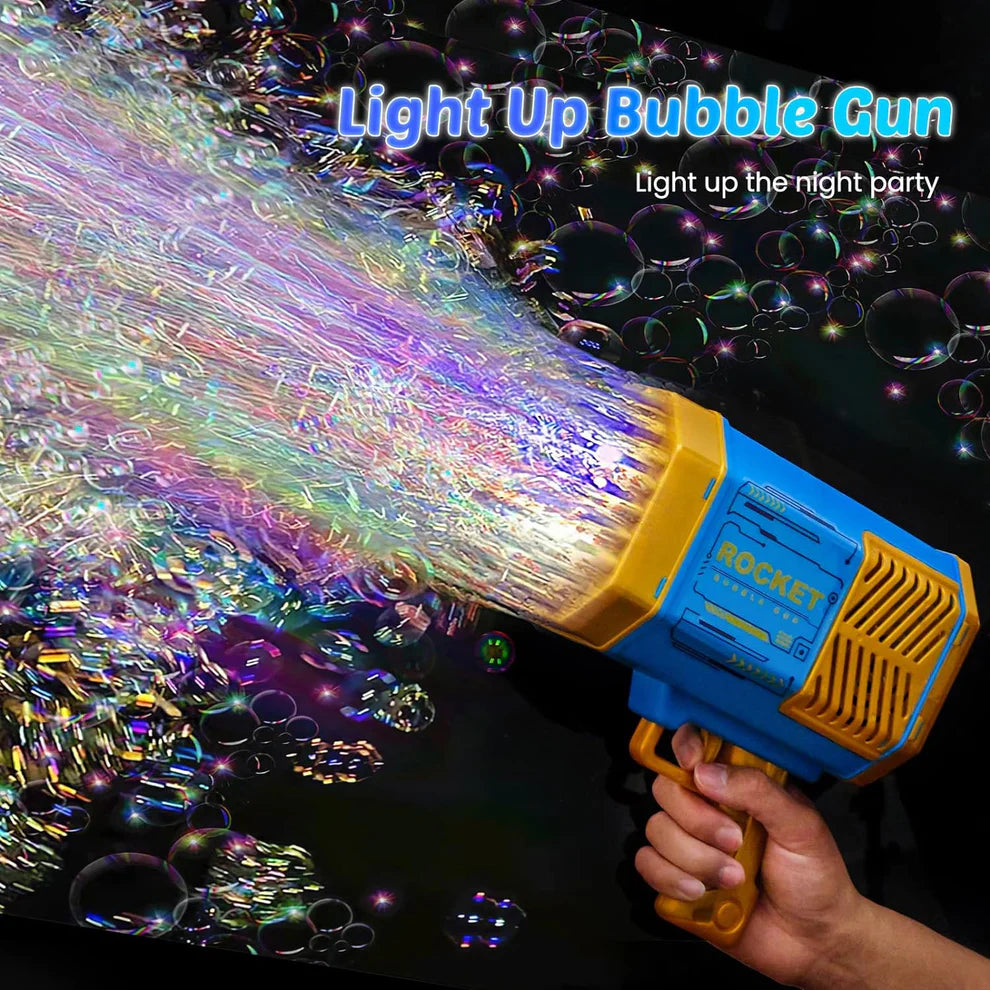 Best 69 holes rechargeable bubble gun - guns | 2025 | fast shipping