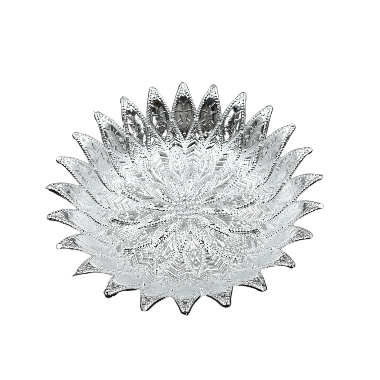 Traditional Silver Serving Tray