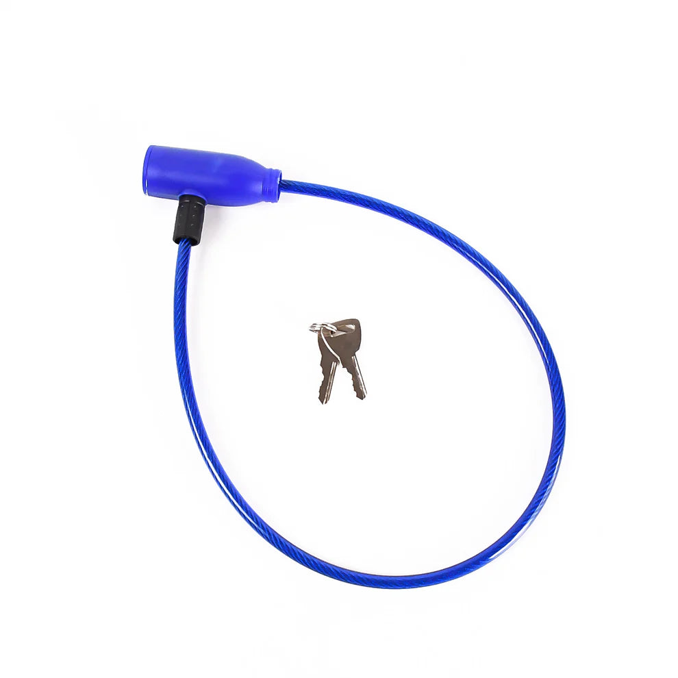 Heavy duty helmet lock