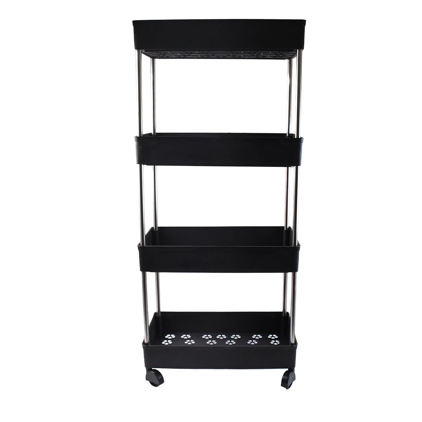 4-Layer Rolling Storage Cart