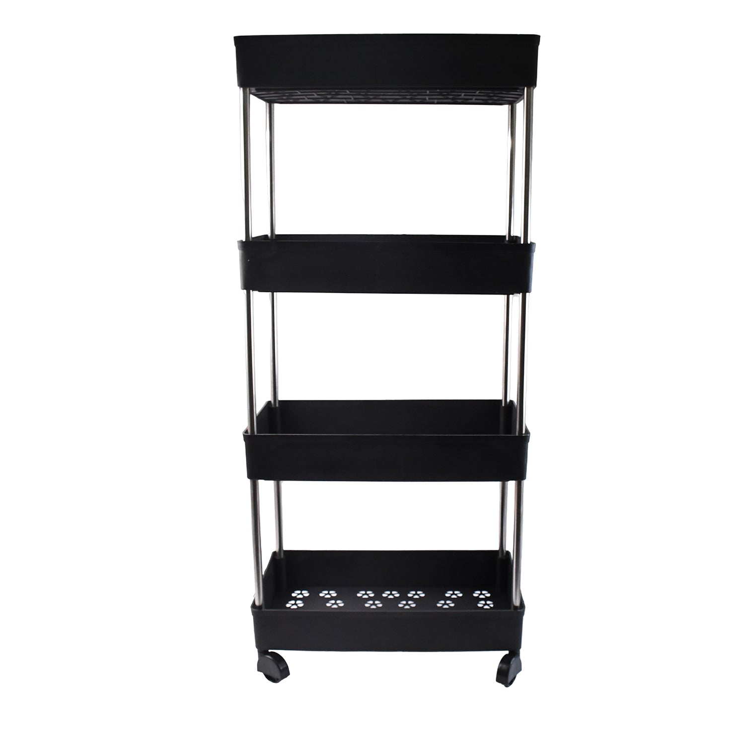 4-Layer Rolling Storage Cart