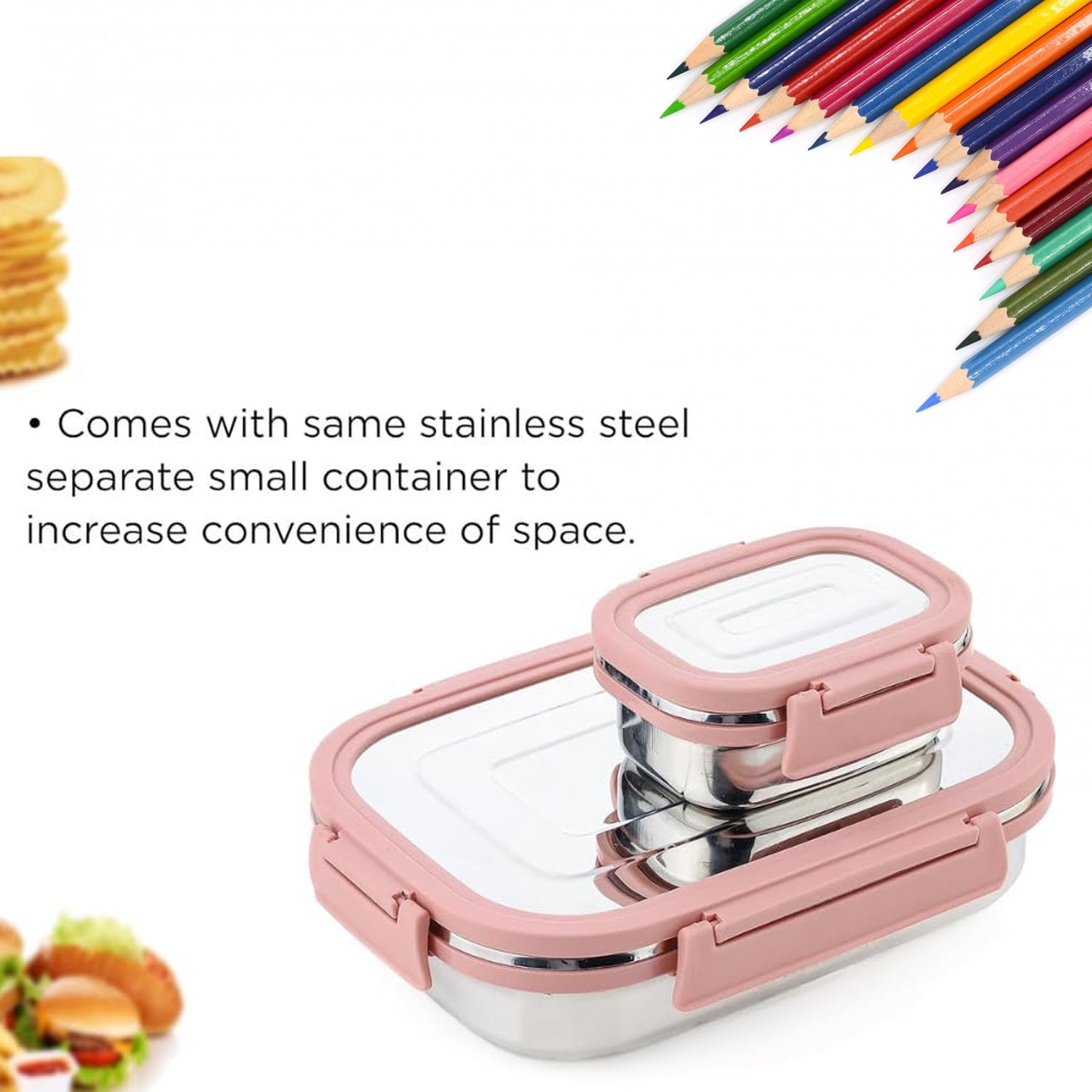 Leak-Proof Steel Lunchbox