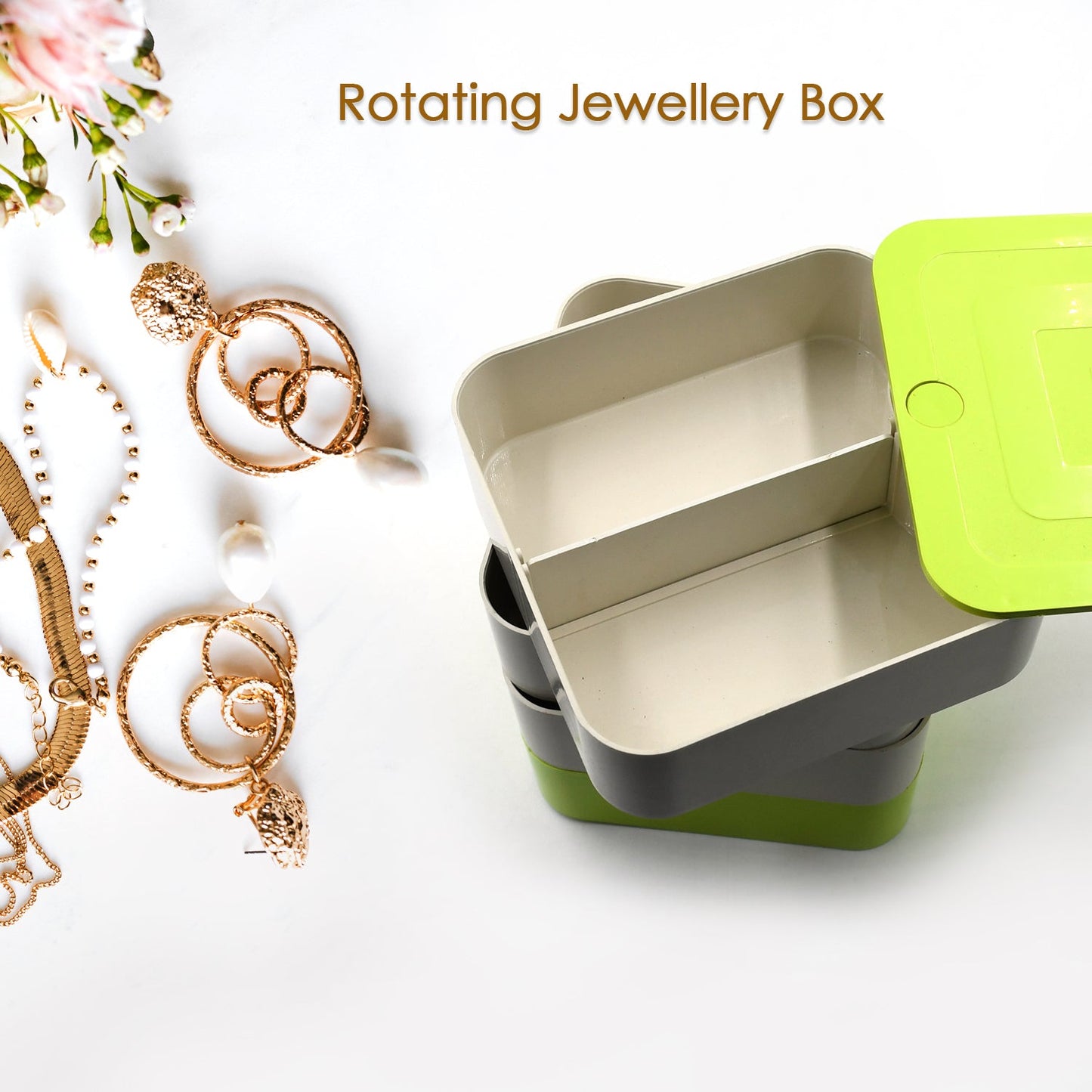 4 Layers Jewelry Box