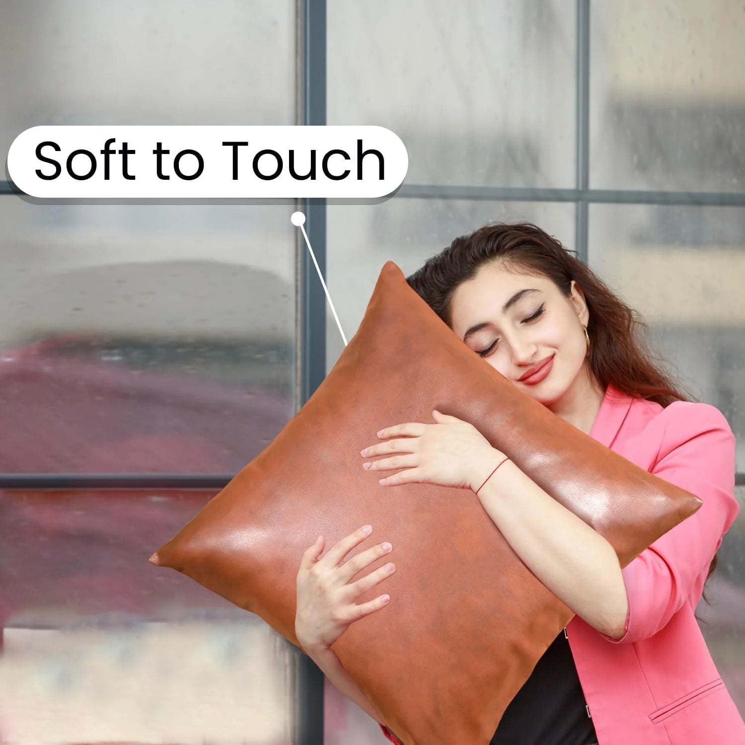 Soft decorative pillow covers