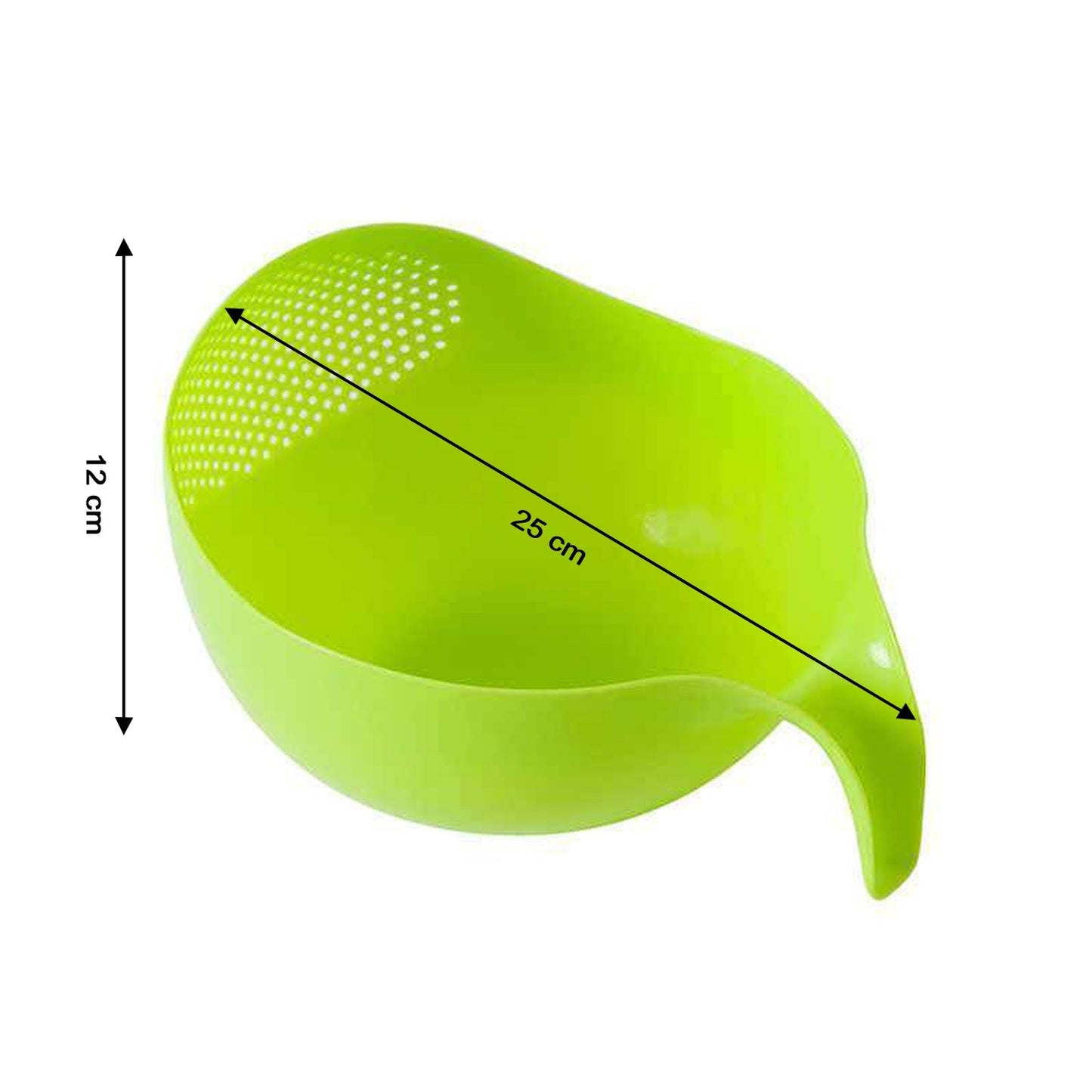 Plastic Rice & Food Strainer – 3 Pcs