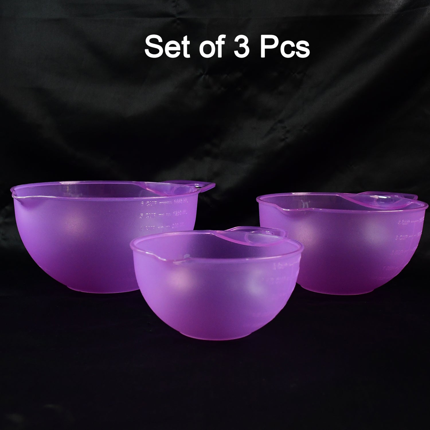 Measure Prep Bowl Set  3 Pcs