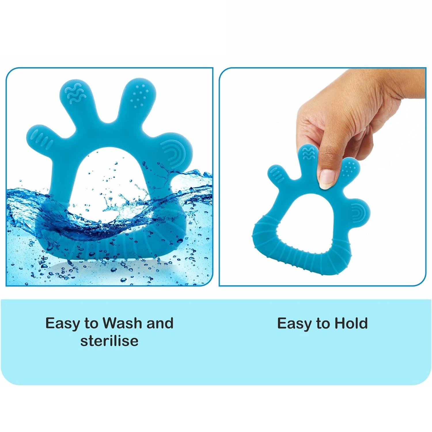 Silicone Baby Teether Pack