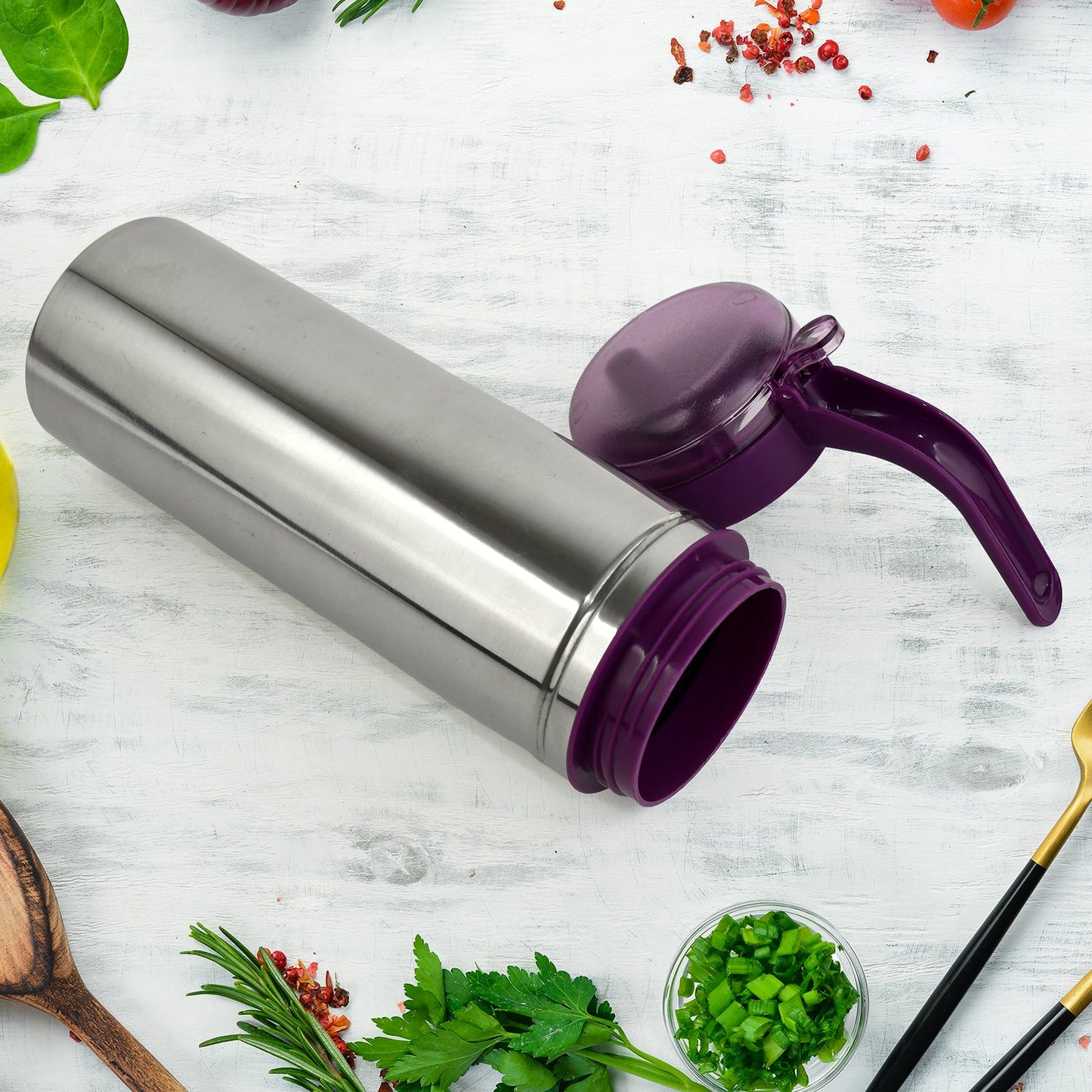 Apex 1000ml Stainless Steel Oil Pourer