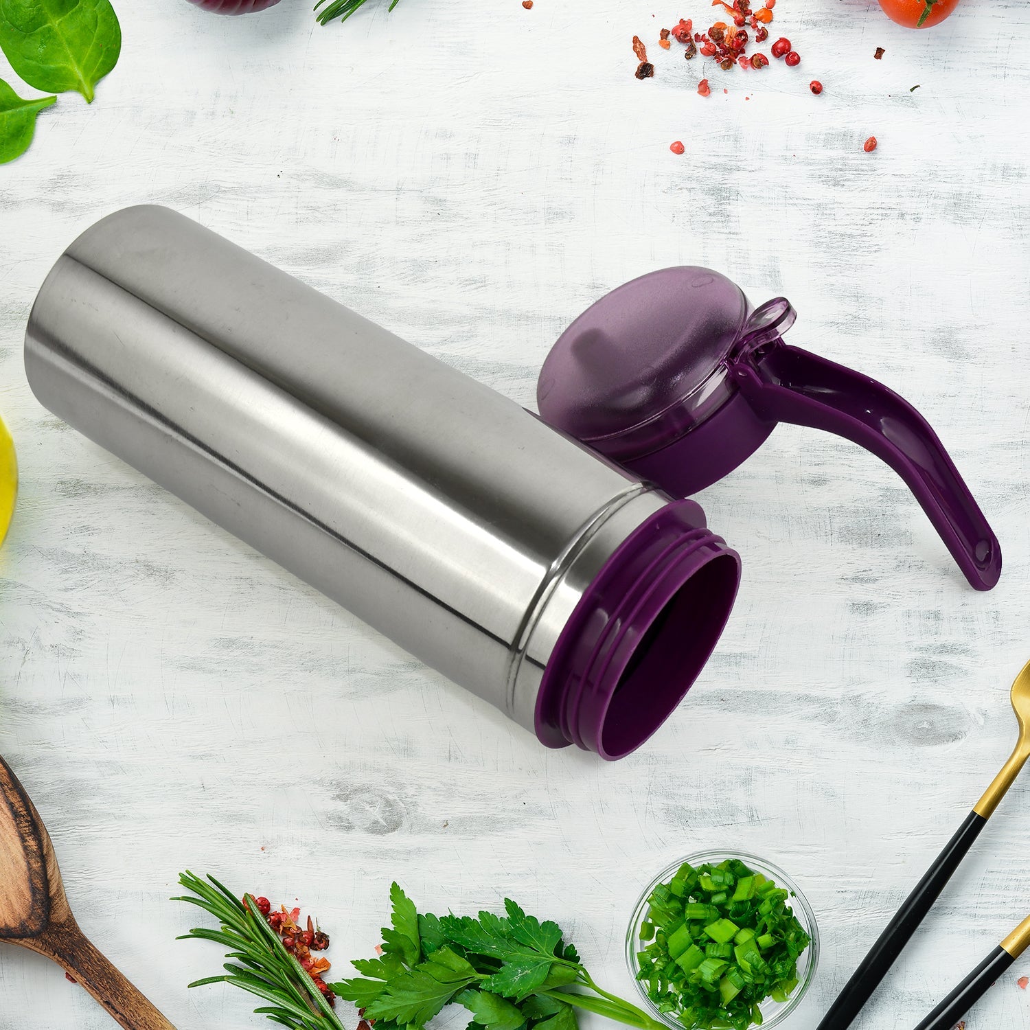 Apex 1000ml Stainless Steel Oil Pourer