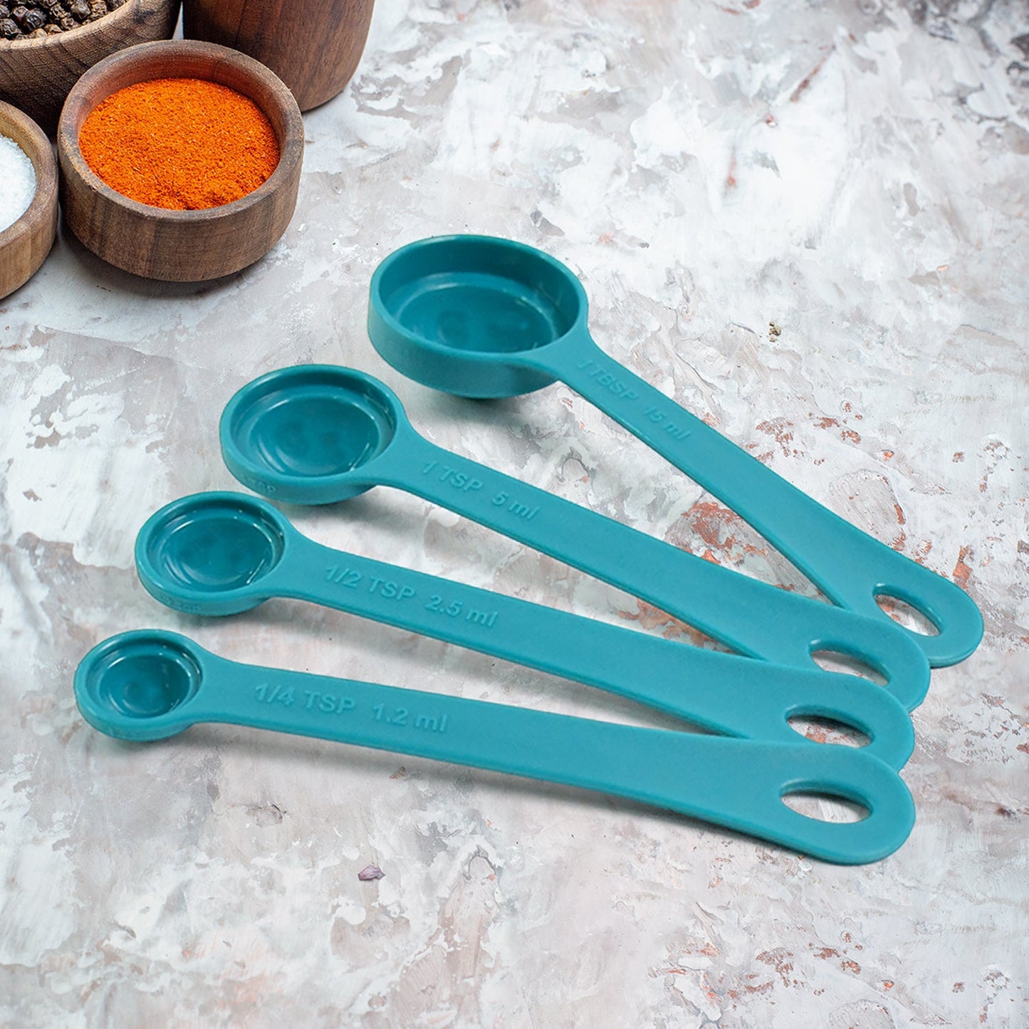 Apex Measuring Spoons & Cups – 8 Pcs