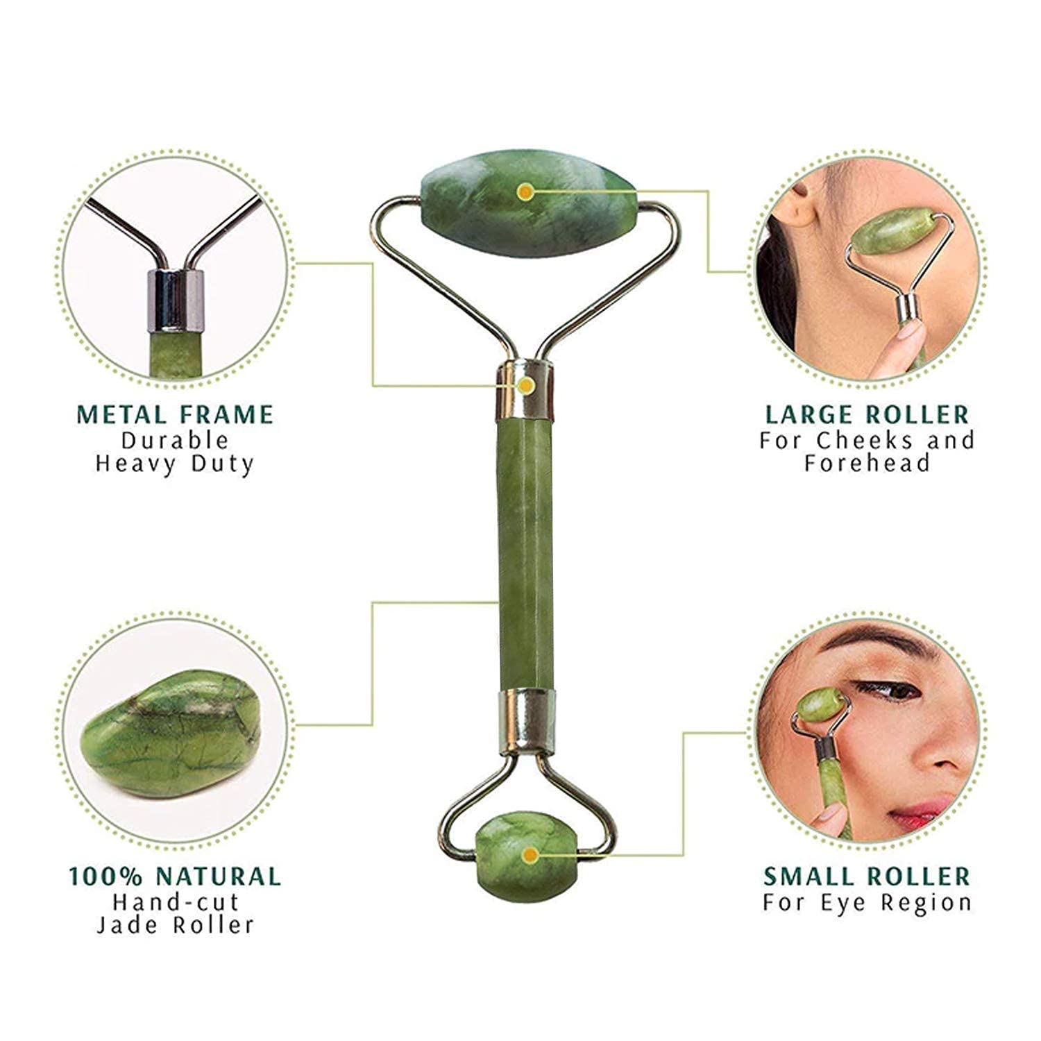 Jade Roller & Gua Sha Set