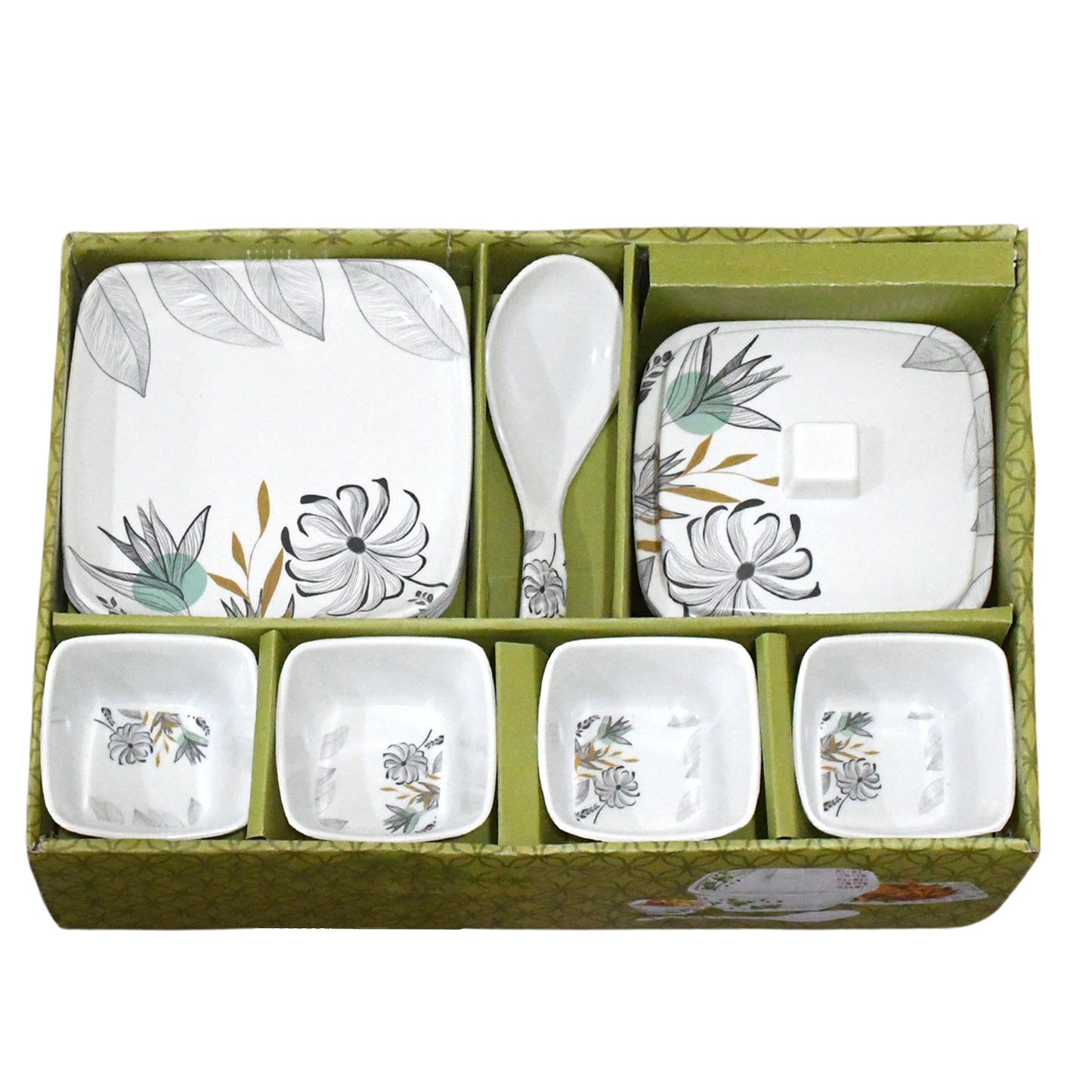 11-Piece Dinner Set with Donga