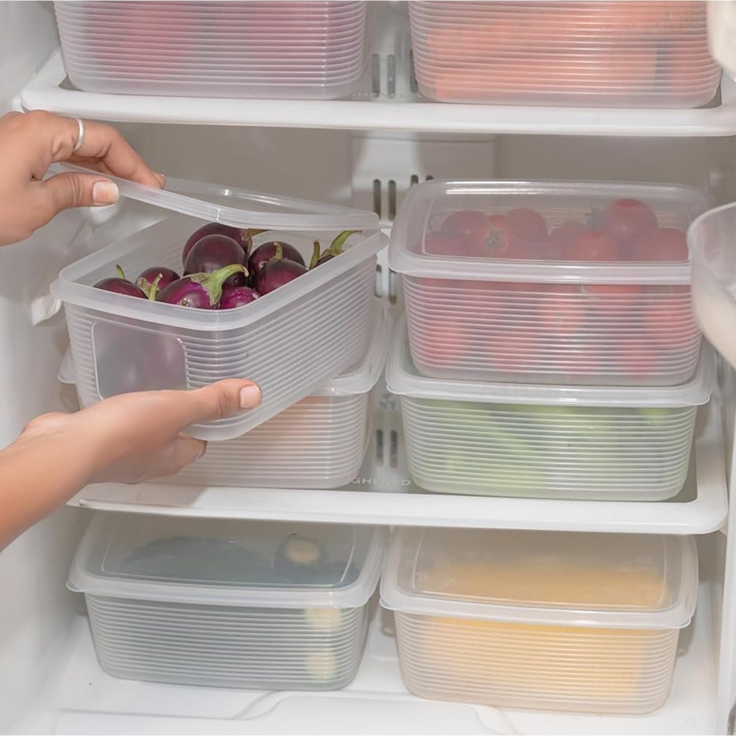 Plastic Storage Container Set
