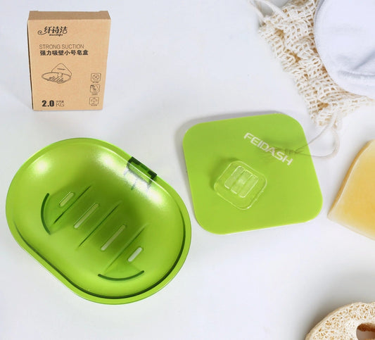 Self-Adhesive Wall Soap Dish Holder - Home & Kitchen