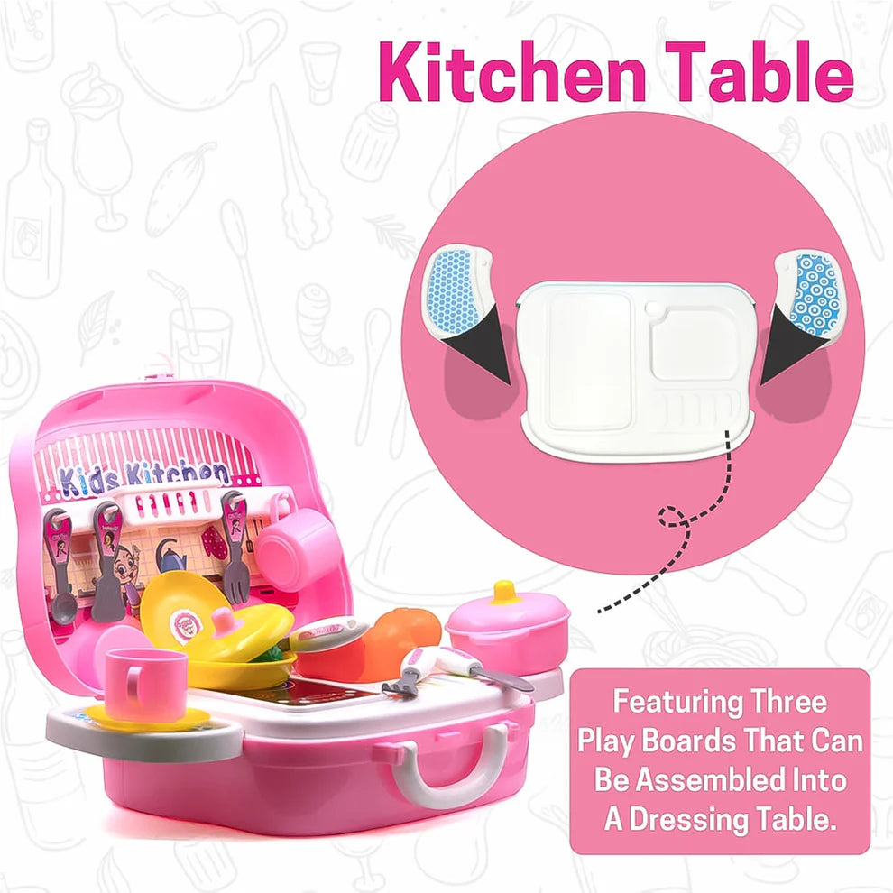 Kids kitchen pretend play set
