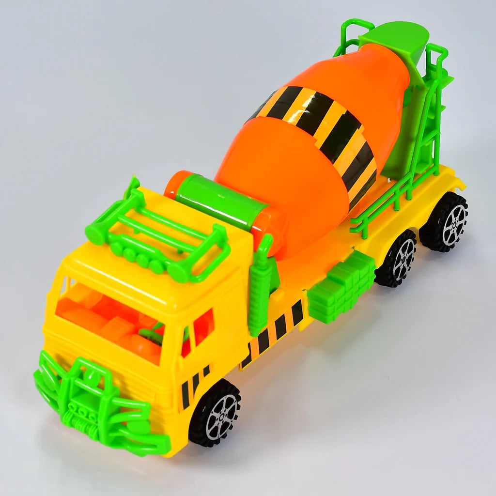Best pushback cement mixer truck - toy trucks & construction vehicles | 2025 | fast shipping