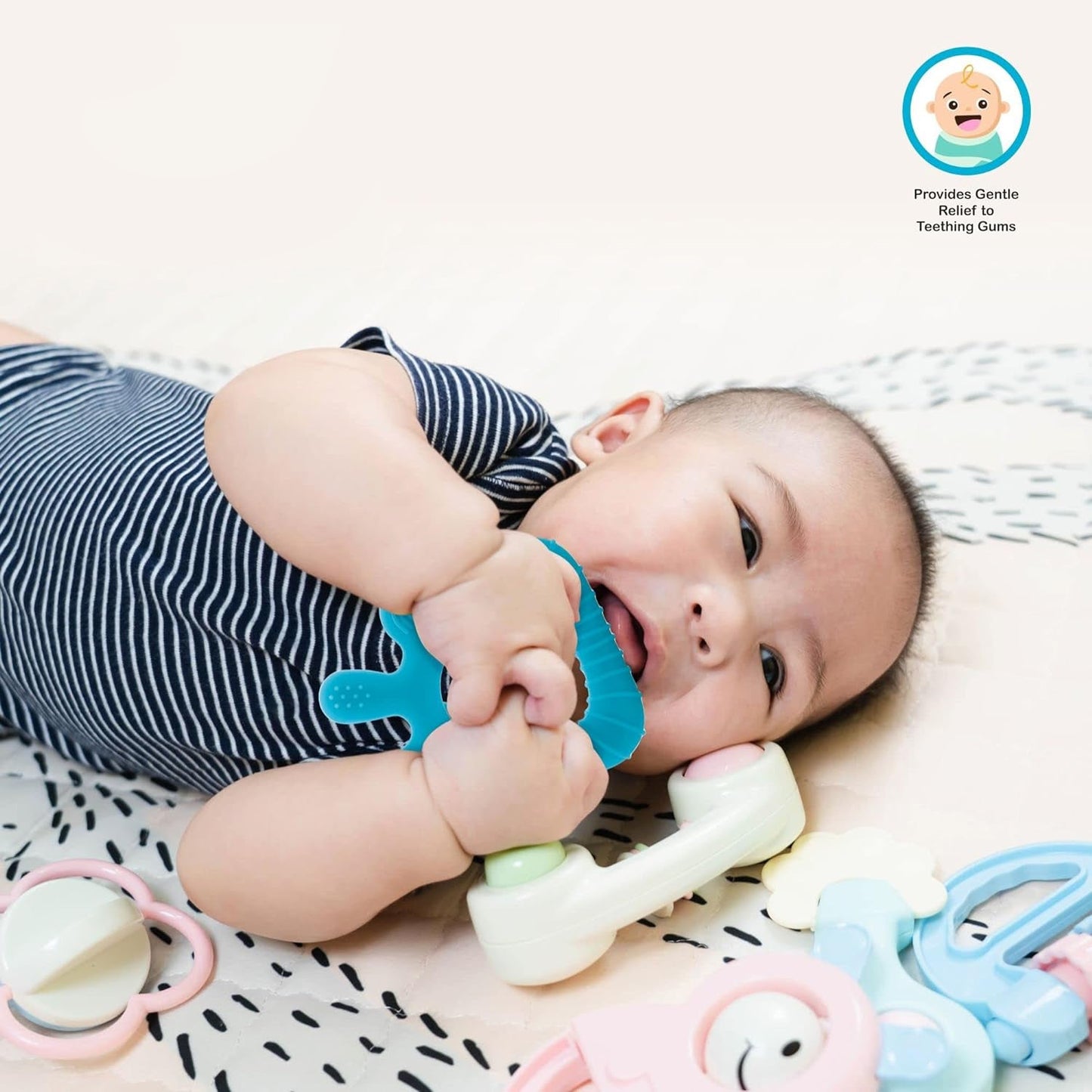 Silicone Baby Teether Pack