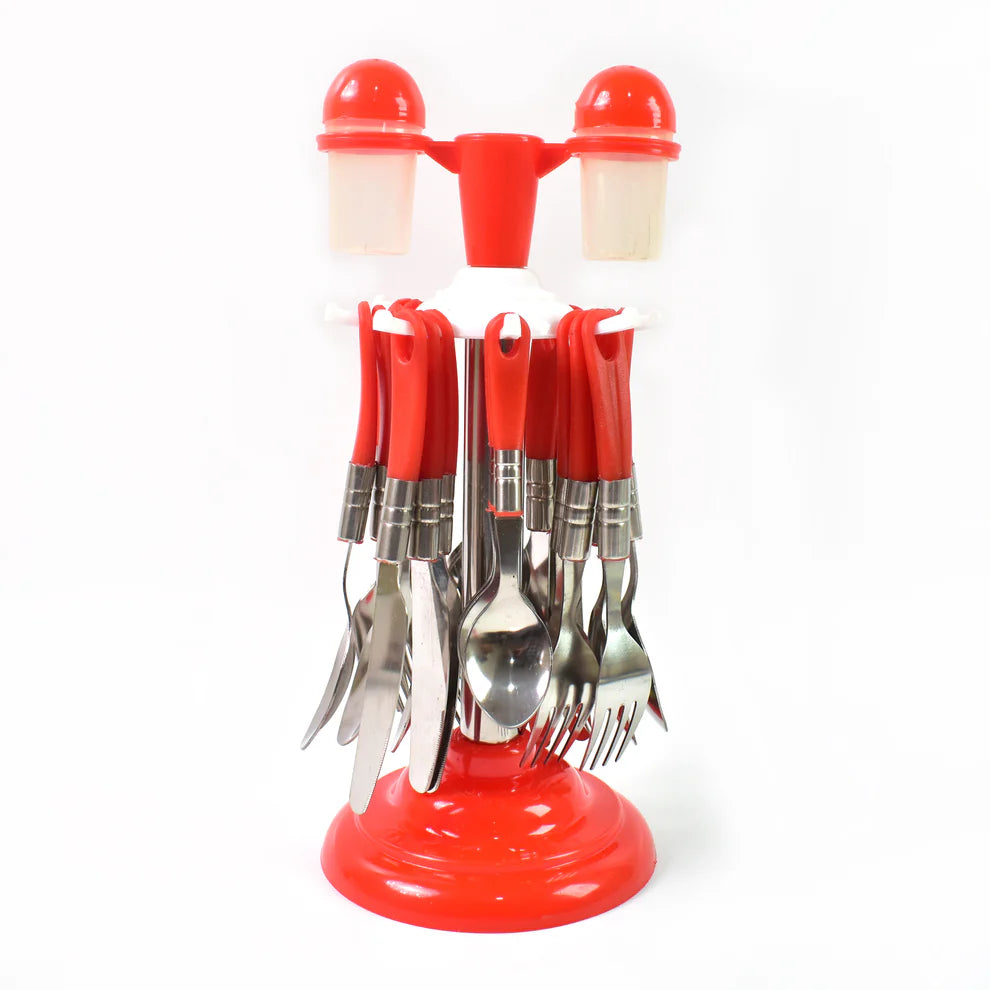 Best 26-piece luxury cutlery set with stand - flatware sets | 2025 | fast shipping