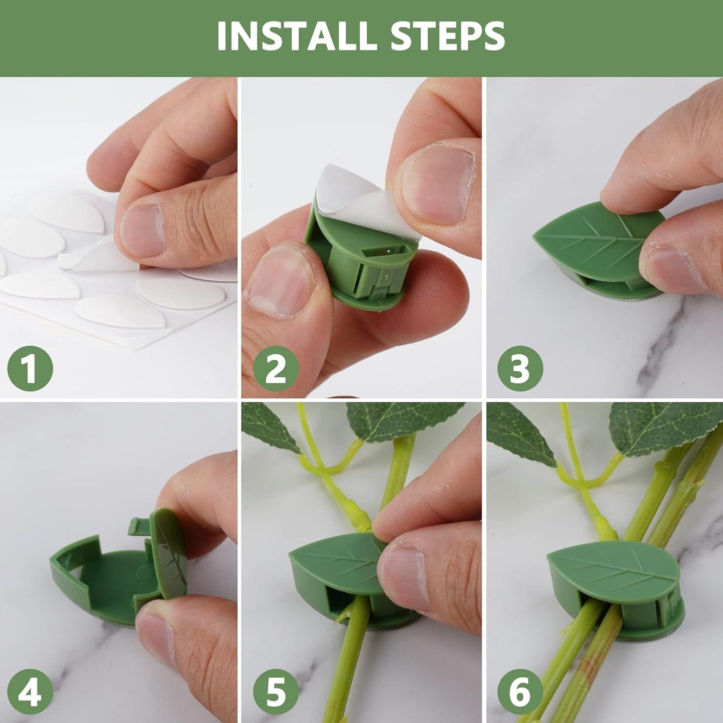 Invisible Plant Support Clips