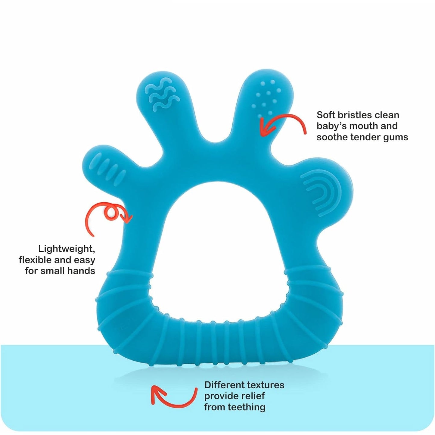 Silicone Baby Teether Pack