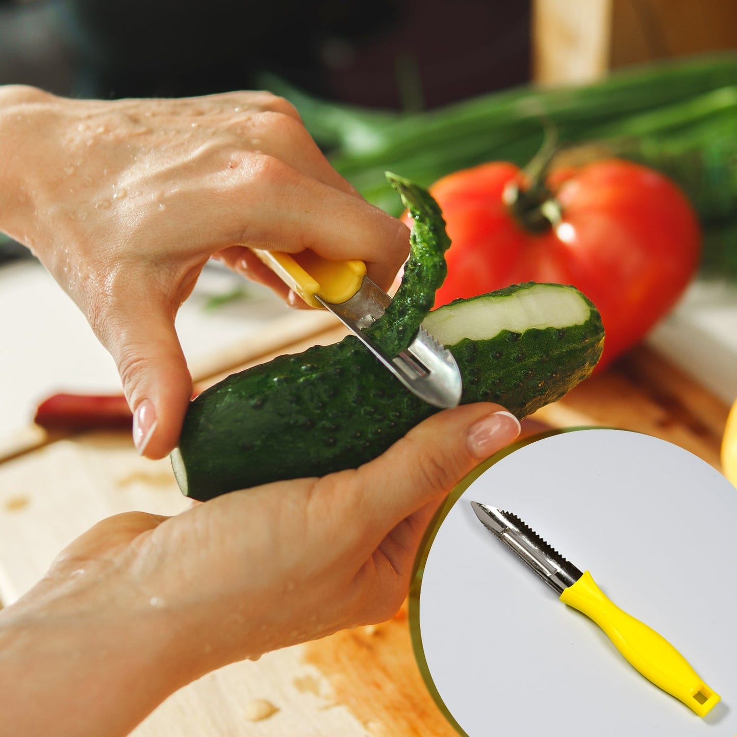 Ganesh Stainless Steel Vegetable Peeler