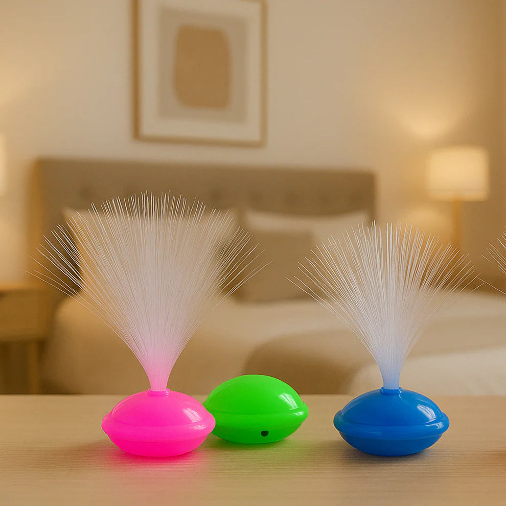 12-piece fiber optic led lamps