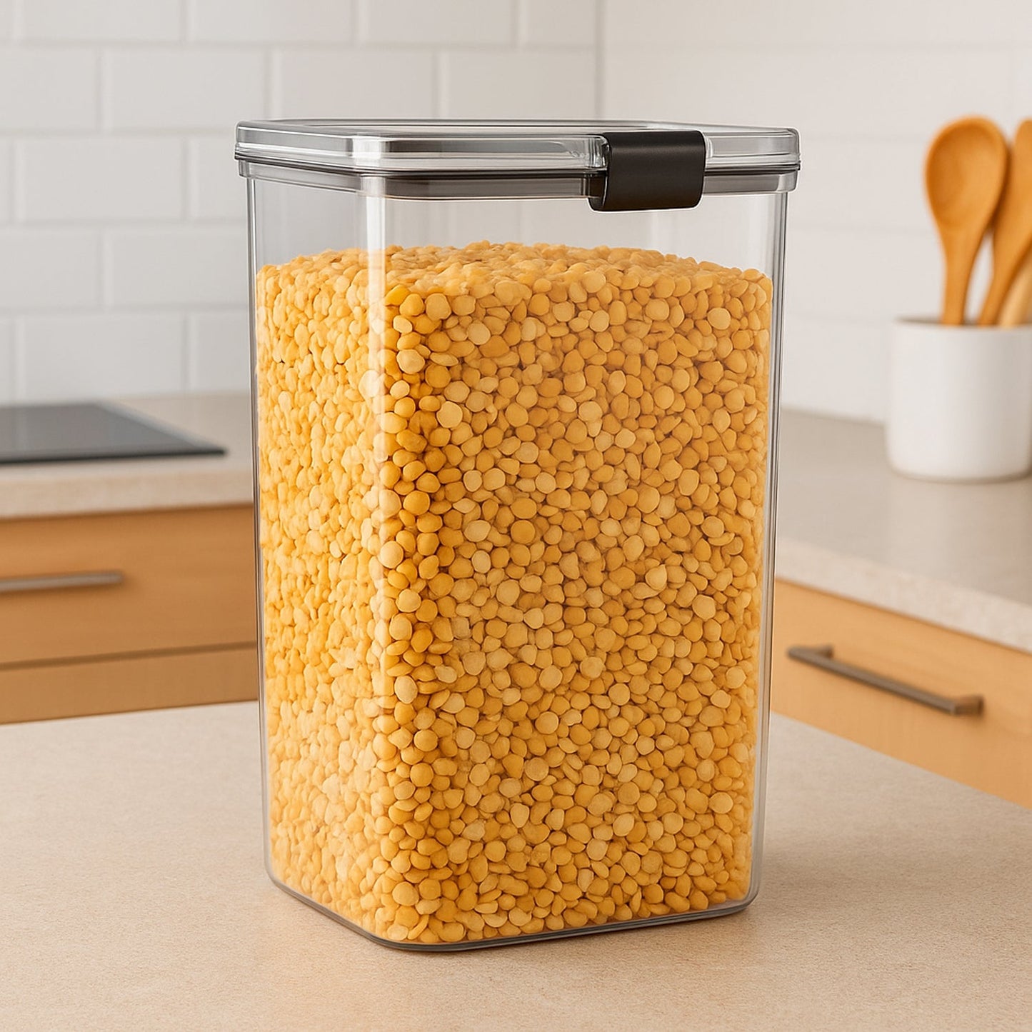 Airtight Plastic Storage 1700 Ml (1 Pc)