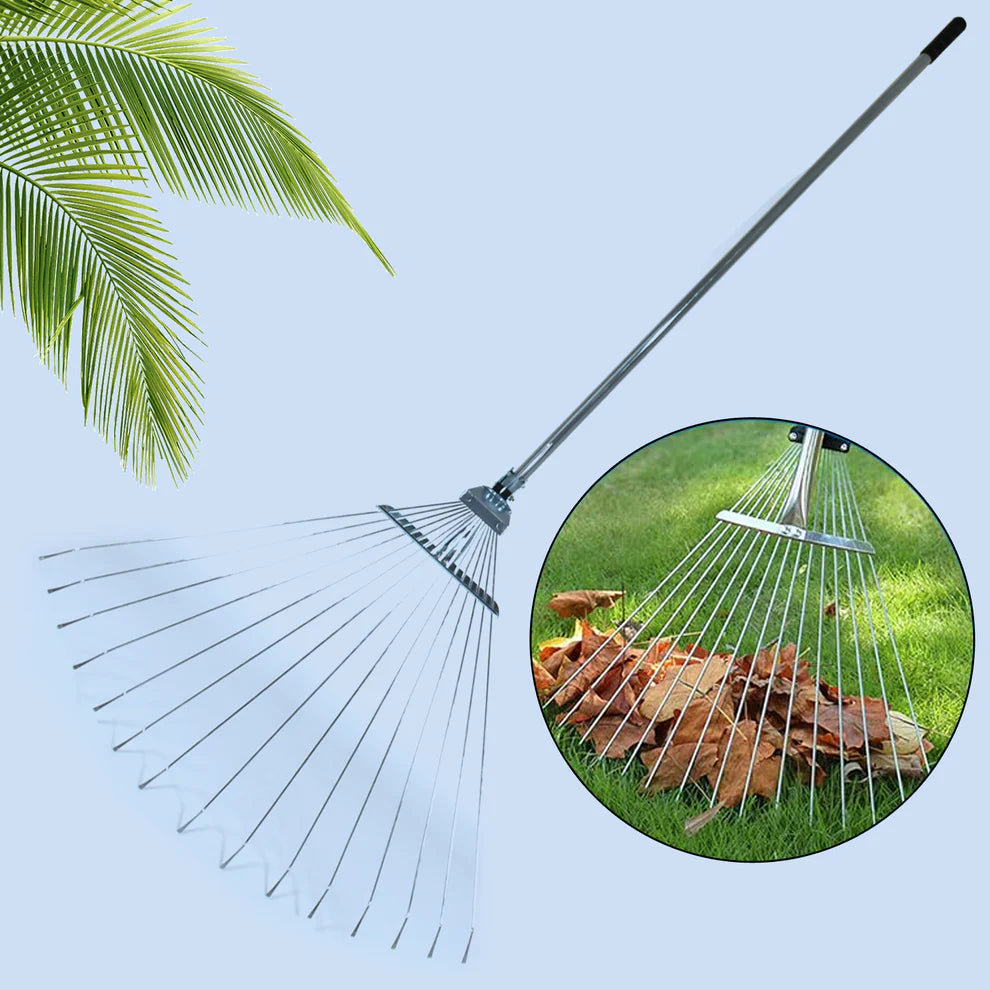 Best telescopic stainless steel garden rake - rakes | 2025 | fast shipping