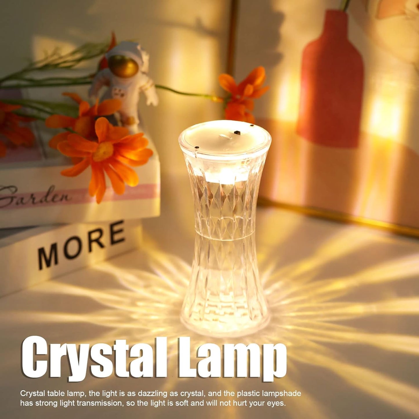 Crystal Lamp Soft Light (12pc Moq)