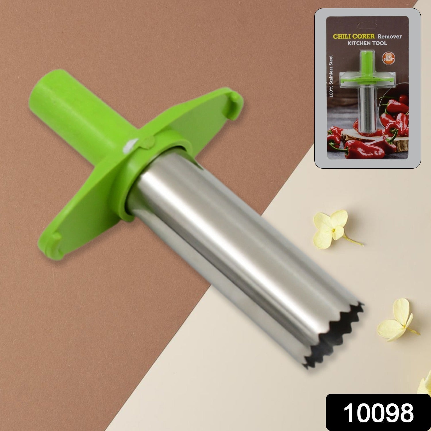 Stainless Steel Chili Corer