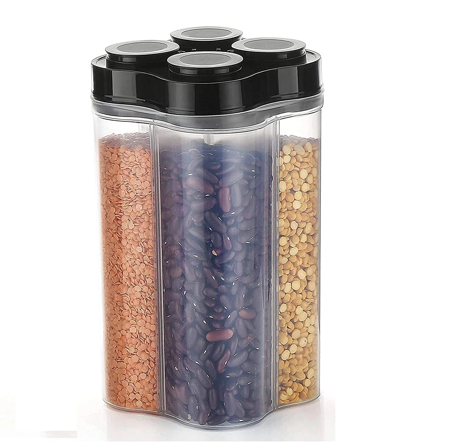 Best 4 section food storage jar - containers | 2025 | fast shipping