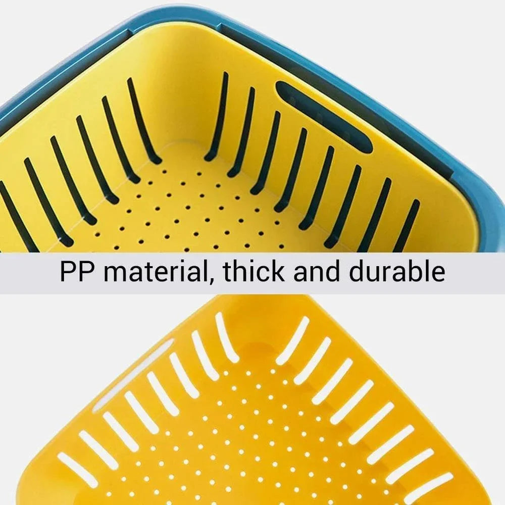 Best double layer food colander - colanders | 2025 | fast shipping